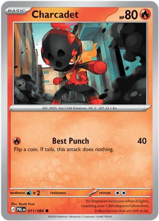 Charcadet 011  ME05 Pitch Black - Common