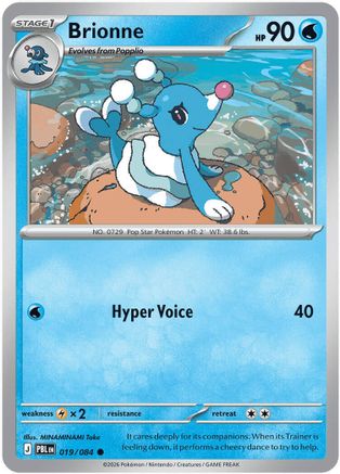 Brionne 019  ME05 Pitch Black - Common