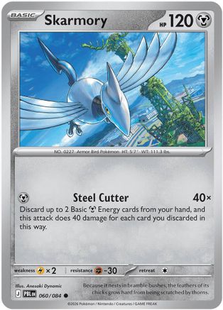 Skarmory 060  ME05 Pitch Black - Common
