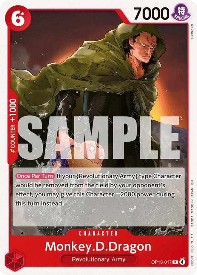 Monkey.D.Dragon (OP13-017) - Starter Deck 35: RED/BLACK Sabo