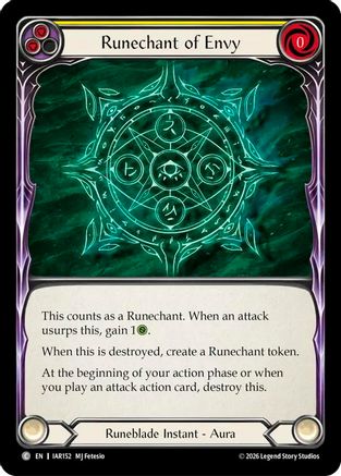 Runechant of Envy (IAR152) - Usurp the Shadow Throne