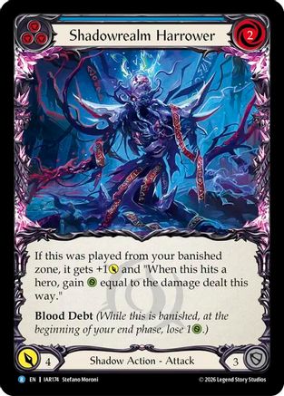 Shadowrealm Harrower (Blue) (IAR174) - Usurp the Shadow Throne