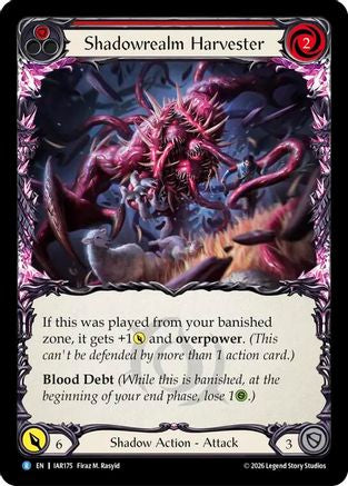 Shadowrealm Harvester (Red) (IAR175) - Usurp the Shadow Throne Rainbow Foil