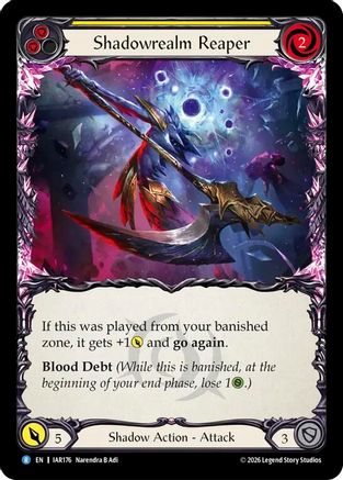 Shadowrealm Reaper (Yellow) (IAR176) - Usurp the Shadow Throne