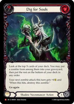 Dig for Souls (Red) (AMA011) - Armory Deck: Malice
