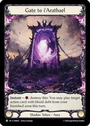 Gate to i'Arathael - FAB507 (FAB507) - Flesh and Blood: Promo Cards Rainbow Foil