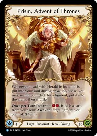 Prism, Advent of Thrones (SAT001) - Silver Age: Usurp the Shadow Throne