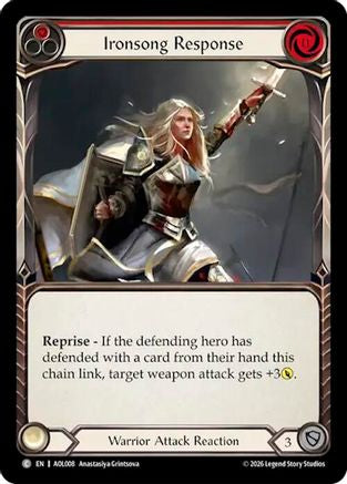 Ironsong Response (Red) (AOL008) - Armory Deck: Olympia, Prized Fighter
