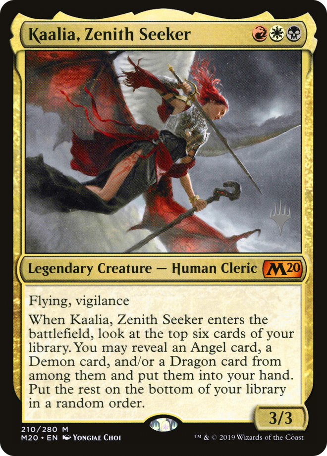 Kaalia, Zenith Seeker (Promo Pack) [Core Set 2020 Promos]