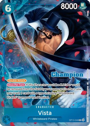 Vista (CS 26-27 Winner Card Set Vol. 1) (OP13-046) - One Piece Promotion Cards Foil