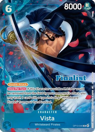 Vista (CS 26-27 Finalist Card Set Vol. 1) (OP13-046) - One Piece Promotion Cards Foil