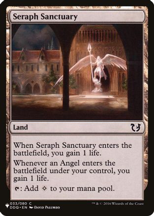Seraph Sanctuary (DDQ) (LIST-033) - The List Reprints