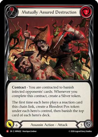 Mutually Assured Destruction (MPA022) - Mastery Pack Assassin Rainbow Foil