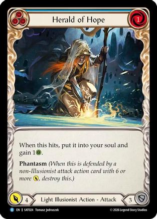 Herald of Hope (Blue) (SAT024) - Silver Age: Usurp the Shadow Throne