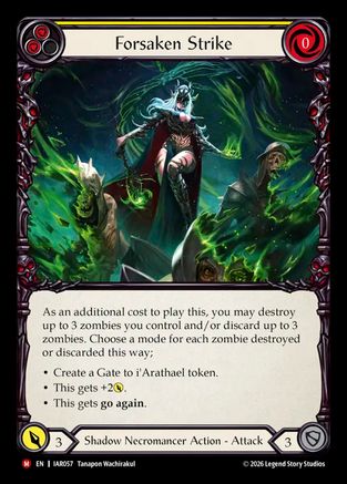 Forsaken Strike (IAR057) - Usurp the Shadow Throne