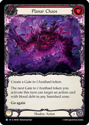 Planar Chaos (IAR180) - Usurp the Shadow Throne Rainbow Foil