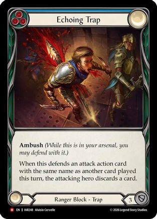 Echoing Trap (IAR248) - Usurp the Shadow Throne Rainbow Foil
