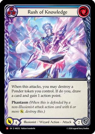 Rush of Knowledge (IAR252) - Usurp the Shadow Throne