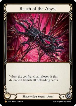 Reach of the Abyss (IAR160) - Usurp the Shadow Throne Cold Foil