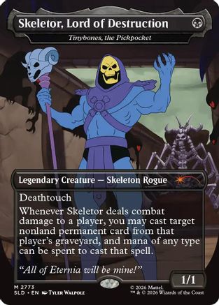 Skeletor, Lord of Destruction - Tinybones, the Pickpocket (SLD-2773) - Secret Lair Drop Series Foil