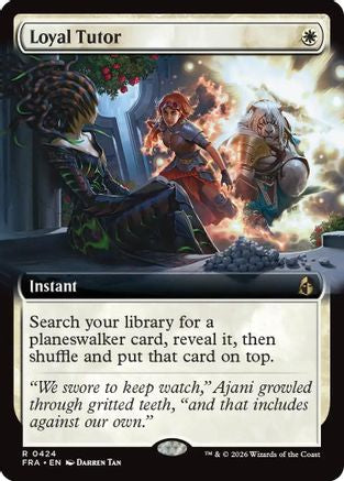 Loyal Tutor (Extended Art) (FRA-424) - Reality Fracture Foil