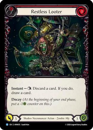 Restless Looter (AMA015) - Armory Deck: Malice