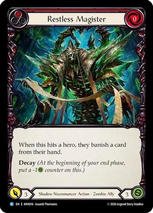 Restless Magister (AMA016) - Armory Deck: Malice