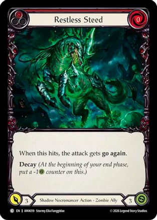 Restless Steed (AMA019) - Armory Deck: Malice