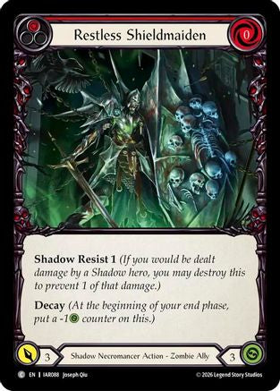 Restless Shieldmaiden (IAR088) - Usurp the Shadow Throne