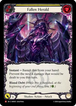 Fallen Herald (IAR165) - Usurp the Shadow Throne