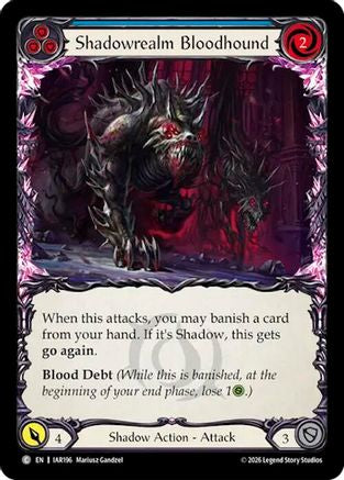 Shadowrealm Bloodhound (Blue) (IAR196) - Usurp the Shadow Throne