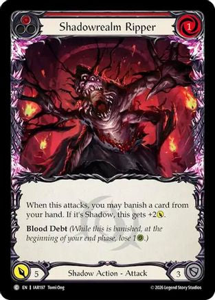 Shadowrealm Ripper (Red) (IAR197) - Usurp the Shadow Throne