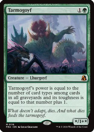 Tarmogoyf (FRA-116) - Reality Fracture Foil