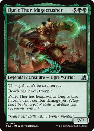 Ruric Thar, Magecrusher (FRA-265) - Reality Fracture Foil