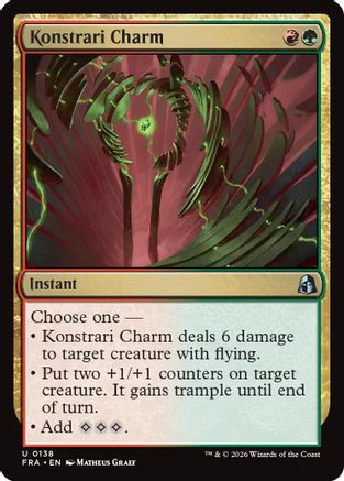Konstrari Charm (FRA-138) - Reality Fracture Foil