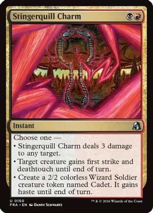 Stingerquill Charm (FRA-150) - Reality Fracture Foil