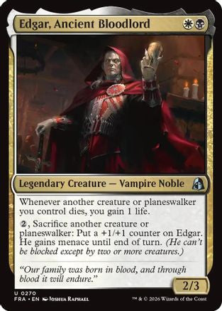 Edgar, Ancient Bloodlord (FRA-270) - Reality Fracture
