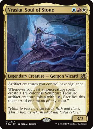 Vraska, Soul of Stone (FRA-277) - Reality Fracture Foil