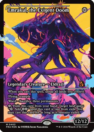 Emrakul, the Exigent Doom (Showcase) (FRA-403) - Reality Fracture