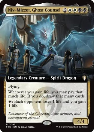 Niv-Mizzet, Ghost Counsel (Extended Art) (-095) - Commander: Reality Fracture