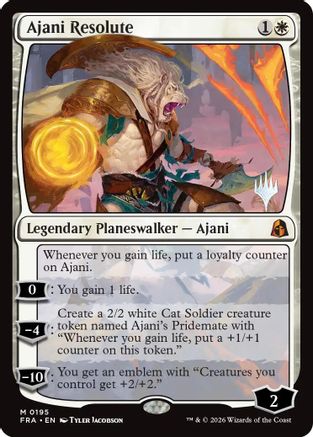 Ajani Resolute (PPFRA-195) - Promo Pack: Reality Fracture