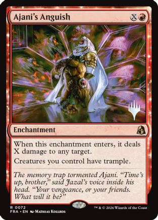 Ajani's Anguish (PPFRA-072) - Promo Pack: Reality Fracture