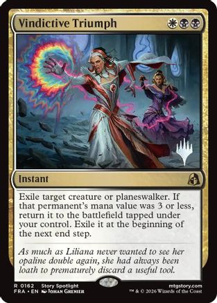 Vindictive Triumph (PPFRA-162) - Promo Pack: Reality Fracture