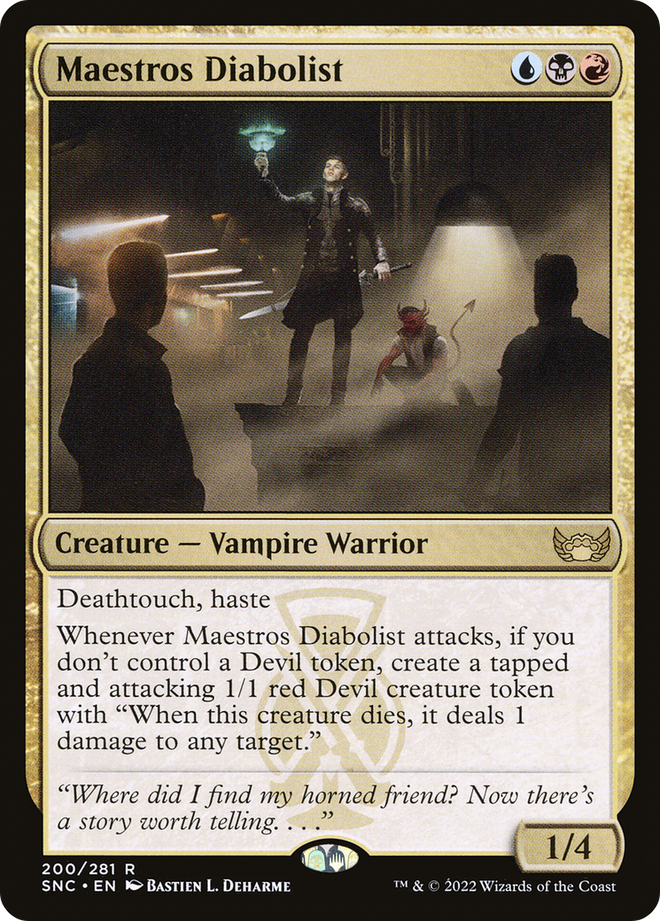 Maestros Diabolist [Streets of New Capenna]
