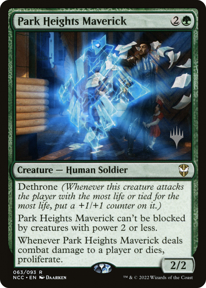 Park Heights Maverick (Promo Pack) [Streets of New Capenna Commander Promos]