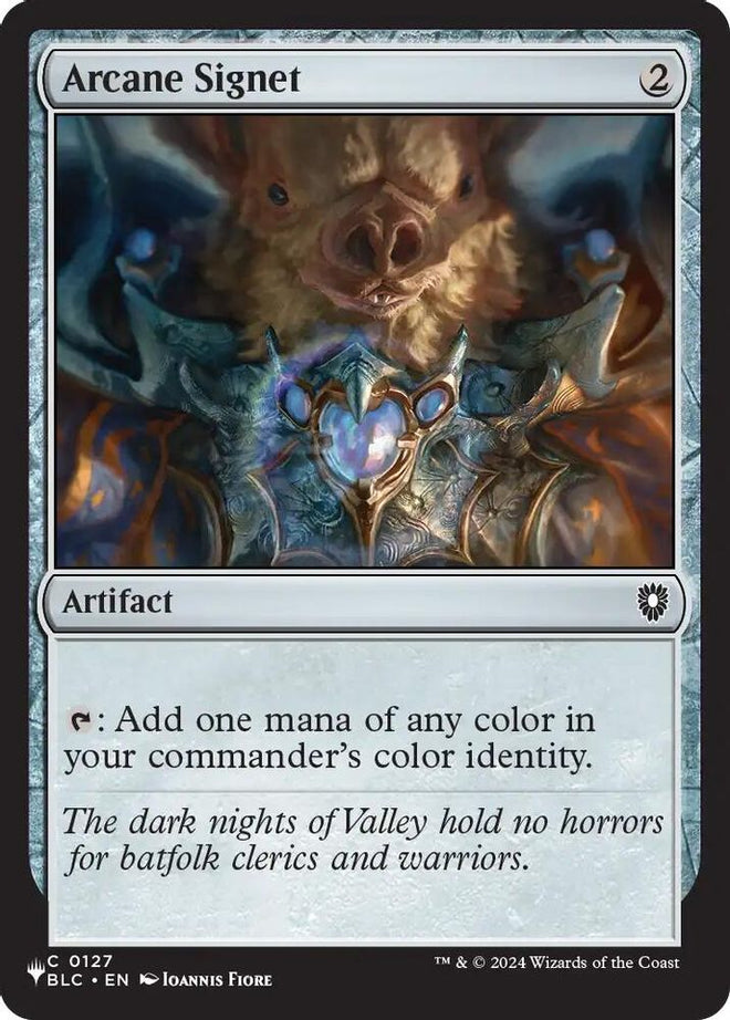 Arcane Signet (BLC) (LIST-127) - The List Reprints