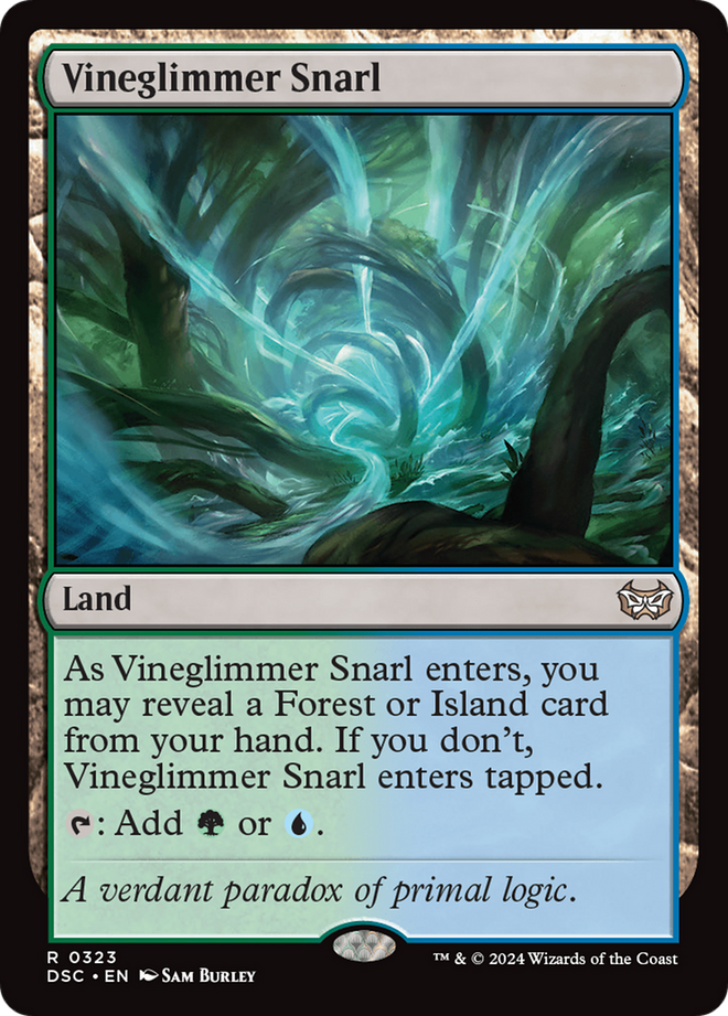 Vineglimmer Snarl [Duskmourn: House of Horror Commander]