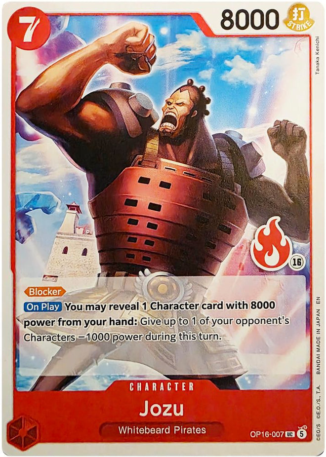 Jozu (Ace Deck) (OP16-007) - Set Sail Deck Set
