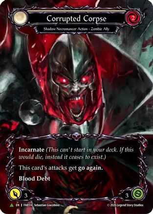 Corrupted Corpse (Marvel) (FAB514) (H) (FAB514) - Flesh and Blood: Promo Cards Cold Foil