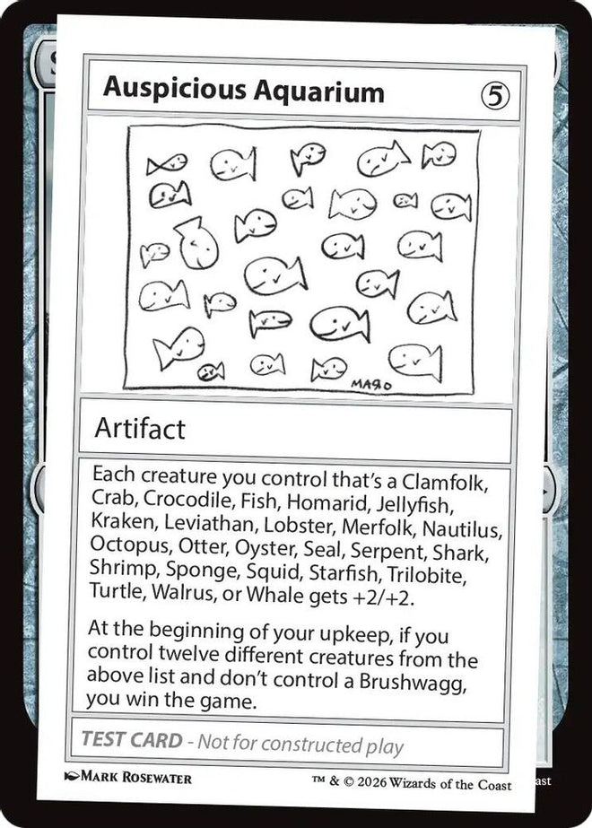 Auspicious Aquarium (CMB1-) - Mystery Booster: Convention Edition Exclusives